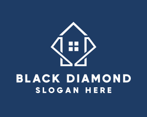 Diamond House Property logo design