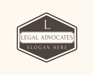 Retro Legal Firm Boutique logo design