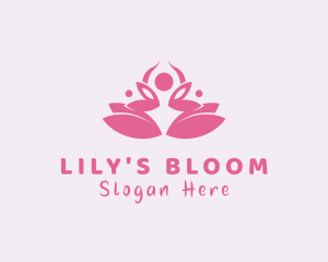 Lily - Lily Yoga Meditation logo design