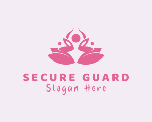 Scent - Lily Yoga Meditation logo design