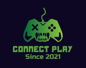 Multiplayer - Game Monster Controller logo design
