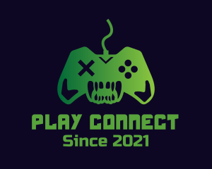 Multiplayer - Game Monster Controller logo design