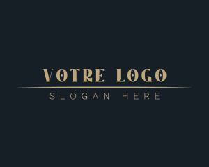 High End - Elegant Modern Business logo design