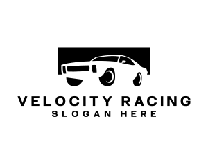 Race Car Dealership logo design