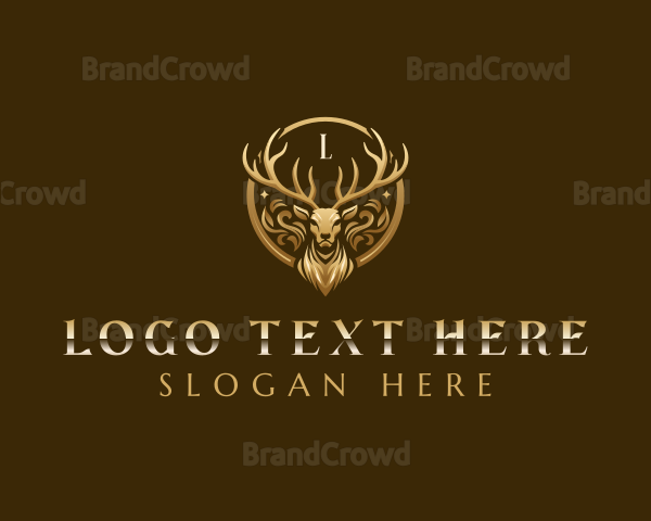 Elegant Deer Jewelry Logo