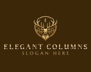 Elegant Deer Jewelry logo design