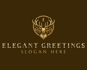 Elegant Deer Jewelry logo design