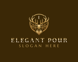 Elegant Deer Jewelry logo design