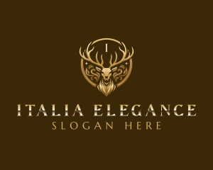 Elegant Deer Jewelry logo design