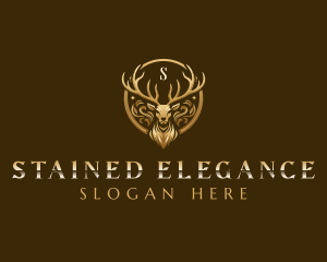 Elegant Deer Jewelry logo design