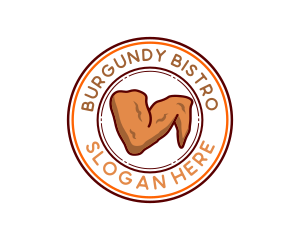 Fried Chicken Restaurant logo design