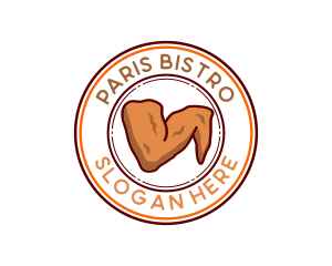 Fried Chicken Restaurant logo design