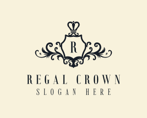 Royalty Regal Shield  logo design