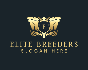 Premium Horse Crest logo design