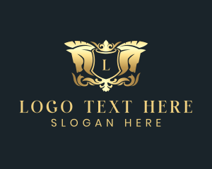 Classy - Premium Horse Crest logo design