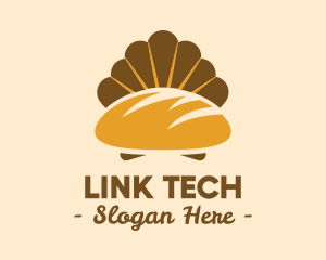 Oyster - Golden Bread Shell logo design