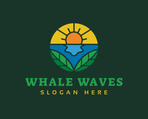 Beach Vacation Resort logo design