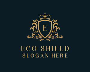 Crown Shield Hotel logo design