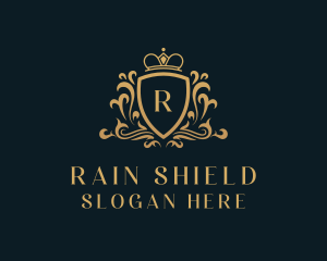 Crown Shield Hotel logo design