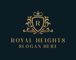 Crown Shield Hotel logo design