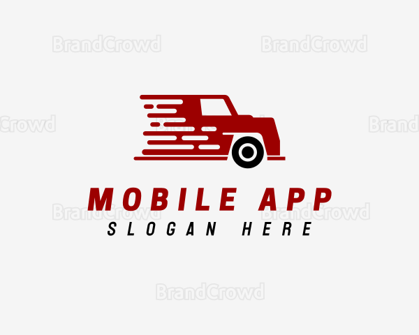 Fast Trucking Vehicle Logo