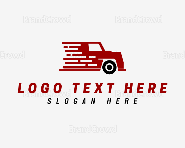 Fast Trucking Vehicle Logo