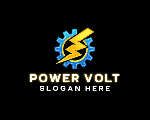 Electric Volt Power logo design