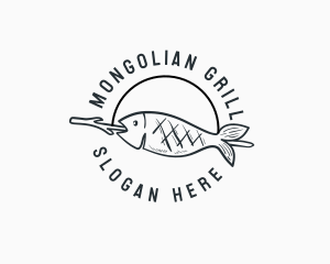 Fish Grill Restaurant logo design