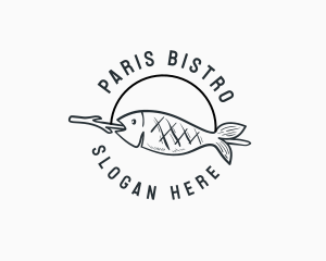 Fish Grill Restaurant logo design