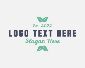 Sustainable - Natural Organic Leaf logo design