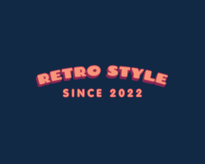 90s - Retro Fashion Boutique logo design