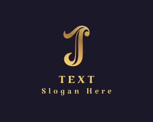 Elegant Stylish Lifestyle Letter T logo design