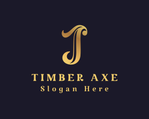 Elegant Stylish Lifestyle Letter T logo design