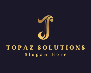 Elegant Stylish Lifestyle Letter T logo design