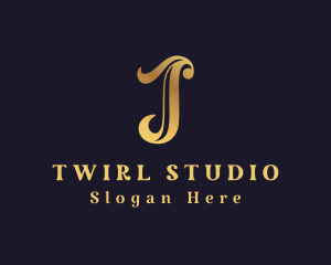 Elegant Stylish Lifestyle Letter T logo design