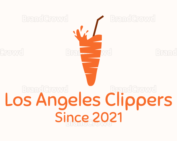 Carrot Juice Drink Logo