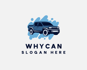 Suv - Pickup Truck Splash Auto Detailing logo design
