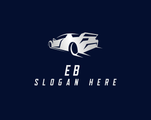 Sports Car Vehicle Dealer Logo