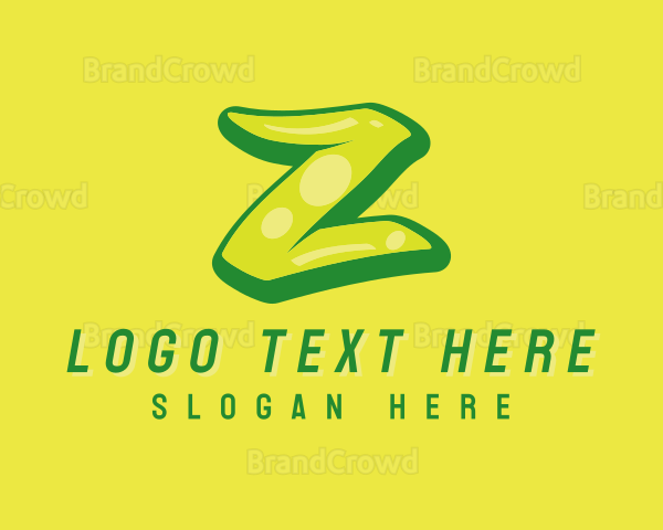 Graphic Gloss Letter Z Logo