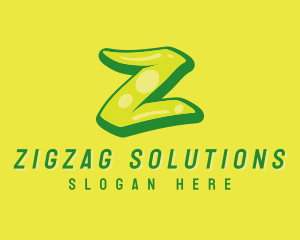 Graphic Gloss Letter Z logo design