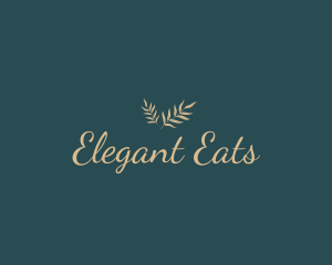 Elegant Luxury Script logo design