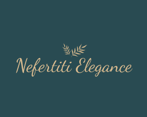 Elegant Luxury Script logo design