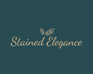 Elegant Luxury Script logo design