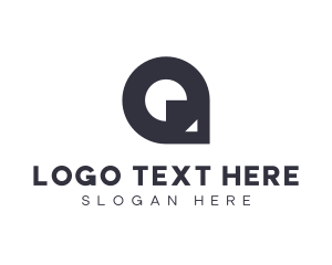 App - Simple Minimalist Letter Q logo design