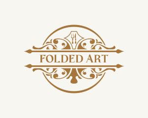 Art Deco Fine Dining Restaurant  logo design