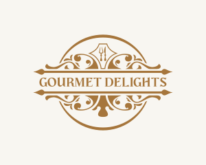 Art Deco Fine Dining Restaurant  logo design