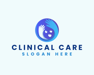 Hand Parenting Care logo design