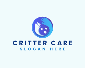 Hand Parenting Care logo design