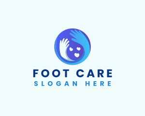 Hand Parenting Care logo design