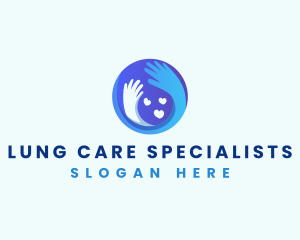 Hand Parenting Care logo design